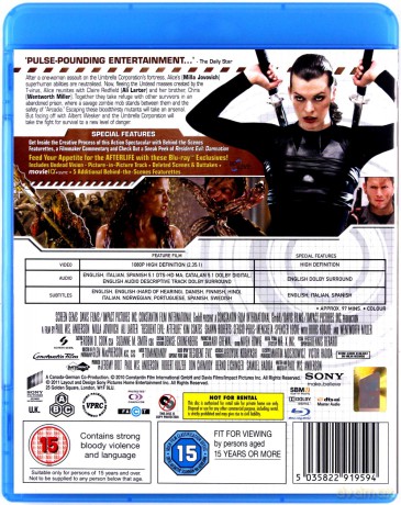 Resident Evil Afterlife [Blu-Ray]