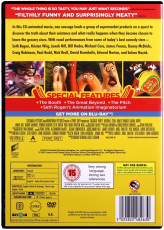 Sausage Party [DVD]