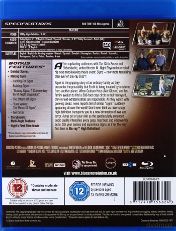 Znaki [Blu-Ray]