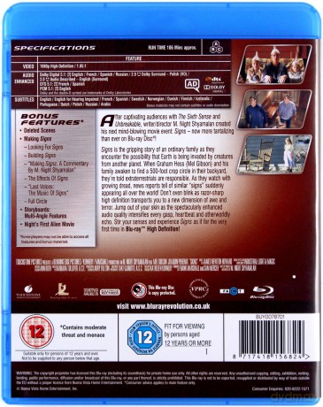 Znaki [Blu-Ray]