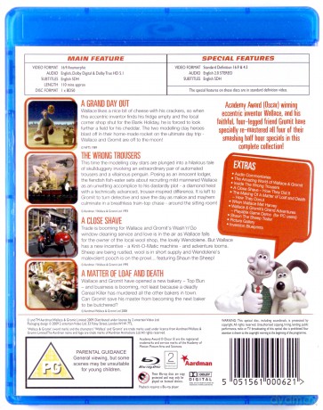 Wallace and Gromit The Complete Collection [Blu-Ray]