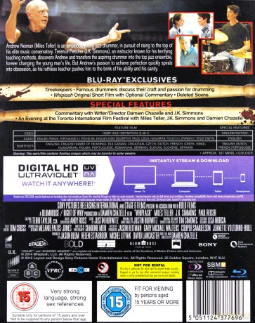 Whiplash [Blu-Ray]
