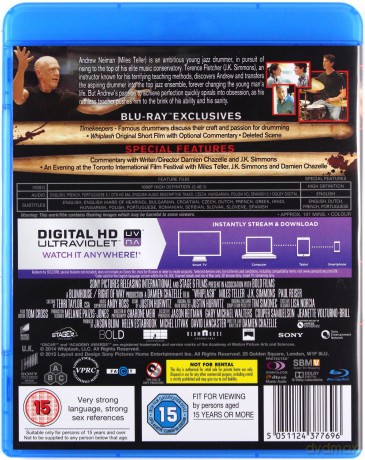Whiplash [Blu-Ray]
