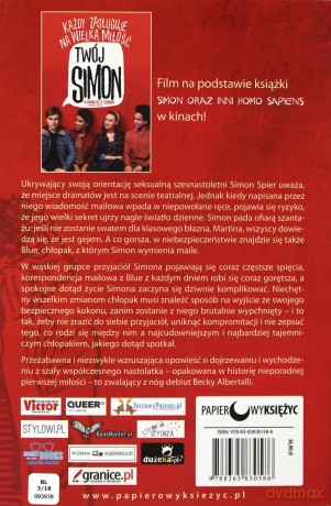 Simon oraz inni homo sapiens - Becky Albertalli [KSIĄŻKA]