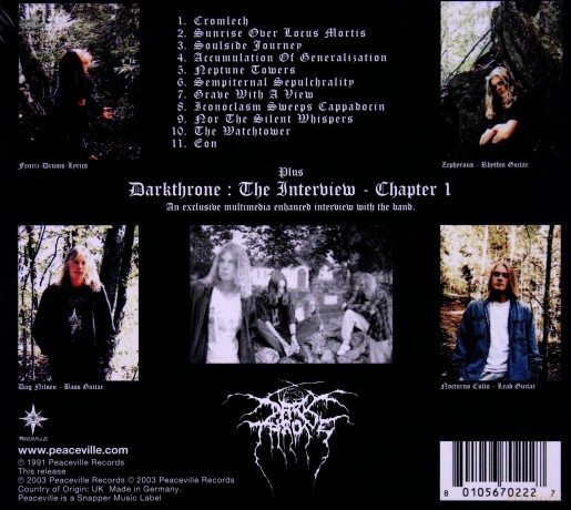 Darkthrone: Soulside Journey (digipack) [CD]