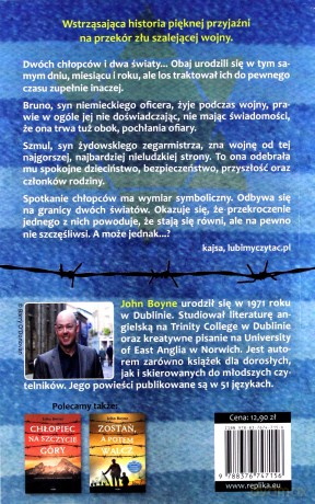 Chłopiec w pasiastej piżamie (pocket) [KSIĄŻKA]