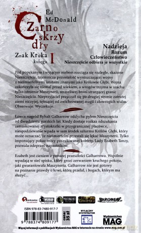 Czarnoskrzydły znak kruka. Księga 1 [KSIĄŻKA]