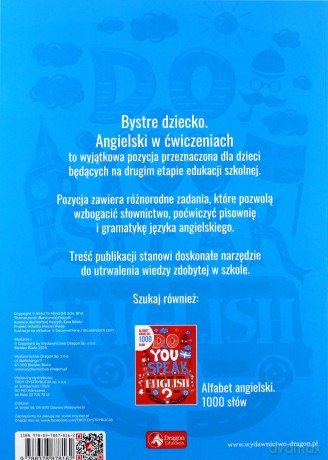Do you speak english. Bystre dziecko. Angielski w ćwiczeniach [KSIĄŻKA]
