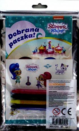 Dobrana paczka. Złap i koloruj. Shimmer and shine [KSIĄŻKA]