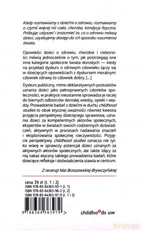 Dzieci i zdrowie. Wstęp do childhood studies (Tom 1-2) [KSIĄŻKA]