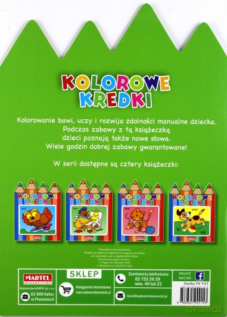 Kotek. Kolorowe kredki [KSIĄŻKA]