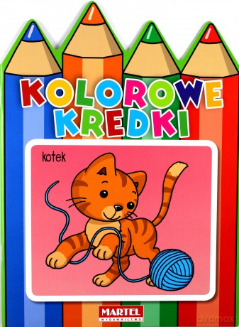 Kotek. Kolorowe kredki [KSIĄŻKA]