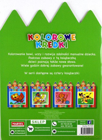 Kurka. Kolorowe kredki [KSIĄŻKA]