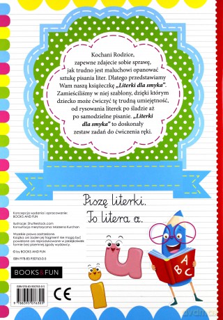 Literki dla smyka. Mój pierwszy zeszyt [KSIĄŻKA]