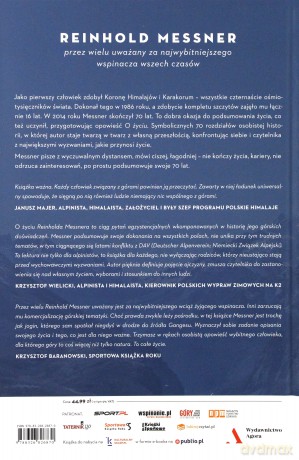 O życiu - Reinhold Messner [KSIĄŻKA]