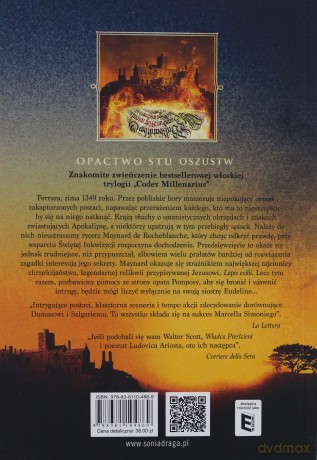 Opactwo stu oszustw. Codex Millenarius (Tom 3) [KSIĄŻKA]