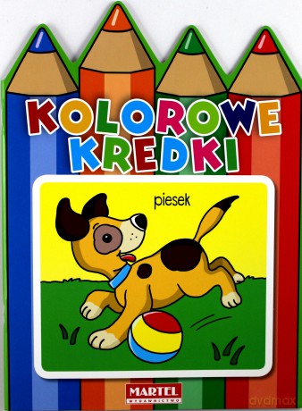 Piesek. Kolorowe kredki [KSIĄŻKA]