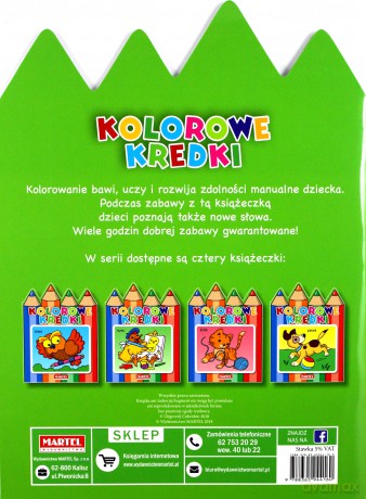Piesek. Kolorowe kredki [KSIĄŻKA]