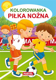 Piłka nożna. Kolorowanka [KSIĄŻKA]