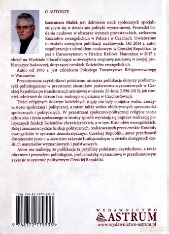 Polityczne funkcje kościołów ewangelickich w systemie demokratycznym Czeskiej Republiki [KSIĄŻKA]