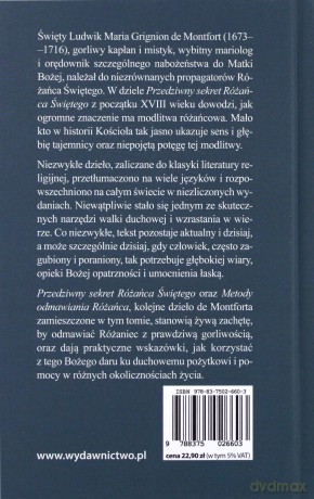 Przedziwny sekret różańca świętego wraz z metodami odmawiania różańca [KSIĄŻKA]