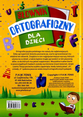 Słownik ortograficzny dla dzieci [KSIĄŻKA]