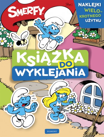 Smerfy. Książka do wyklejania [KSIĄŻKA]