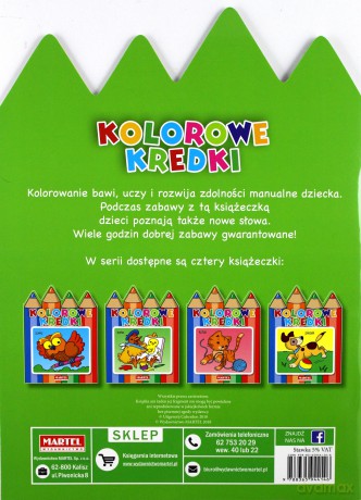 Sowa. Kolorowe kredki [KSIĄŻKA]