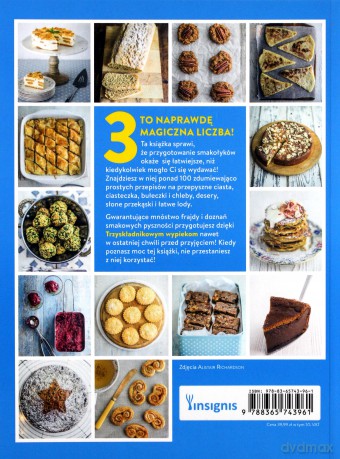Trzyskładnikowe wypieki [KSIĄŻKA]