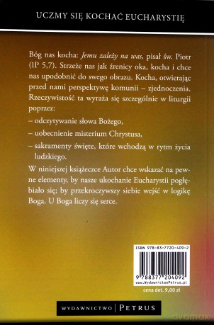 Uczmy się kochać eucharystię [KSIĄŻKA]