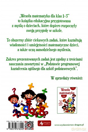 Wesoła matematyka dla klas 1-3 [KSIĄŻKA]