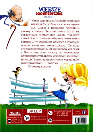 Wiersze logopedyczne dla dzieci [KSIĄŻKA]