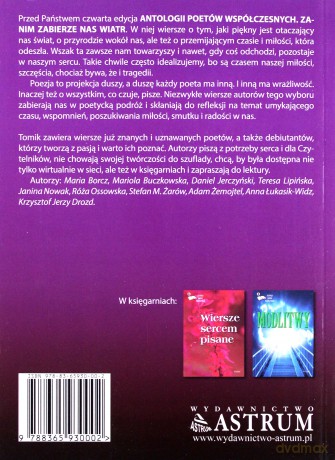 Zanim zabierze nas wiatr. Antologia poetów współczesnych [KSIĄŻKA]