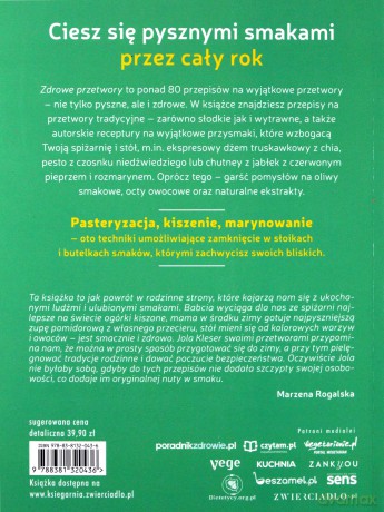 Zdrowe przetwory. 80 przepisów. Konfitury, kiszonki, pesto i wiele innych [KSIĄŻKA]