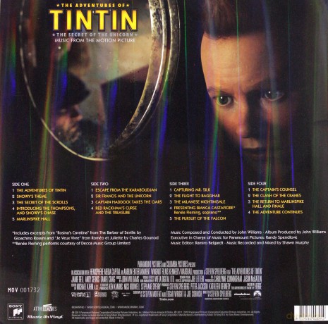 Adventures of Tintin soundtrack [Winyl]