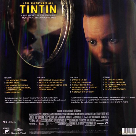 Adventures of Tintin soundtrack [Winyl]