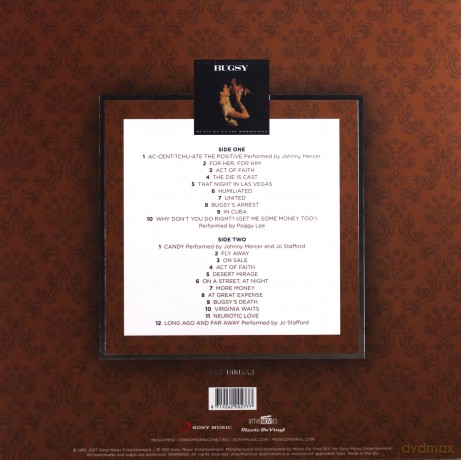 Bugsy soundtrack (Ennio Morricone) [Winyl]