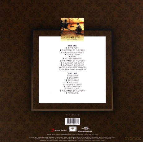 City Of Joy soundtrack (Ennio Morricone) [Winyl]