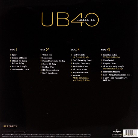 Ub 40: Collected [2xWinyl]