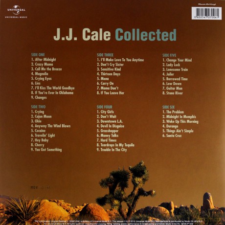 J.J. Cale: Collected (Coloured) [Winyl]