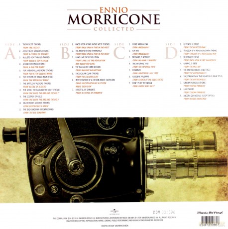 Collected (Coloured) soundtrack (Ennio Morricone) [Winyl]