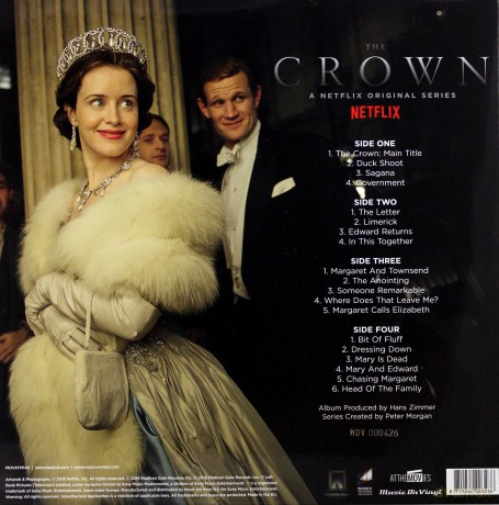 Crown Season 1 (Coloured) soundtrack [Winyl]