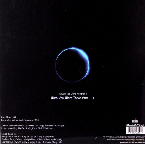 Klaus Schulze: Dark Side Of The vol. 1 [Winyl]