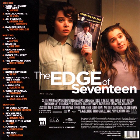 Edge Of Seventeen soundtrack [Winyl]