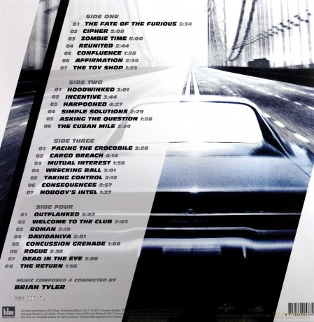 Fate Of The Furious soundtrack [Winyl]
