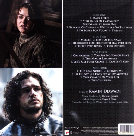 Game Of Thrones Season 4 soundtrack [Winyl]