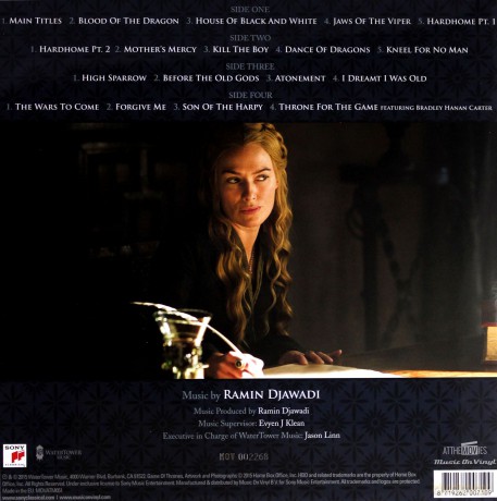 Game Of Thrones 5 soundtrack [Winyl]