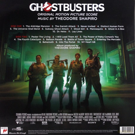 Ghostbusters (2016) soundtrack [Winyl]