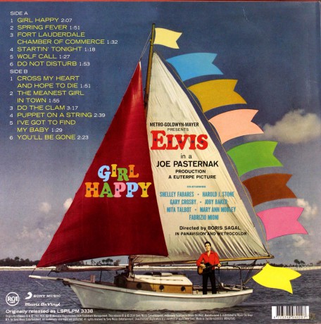 Elvis Presley: Girl Happy [Winyl]