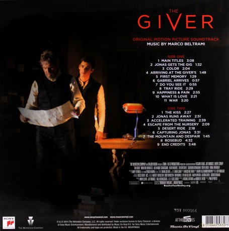 Giver (Deluxe) soundtrack [Winyl]